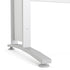 Prima Desk 120 cm in White with White legs